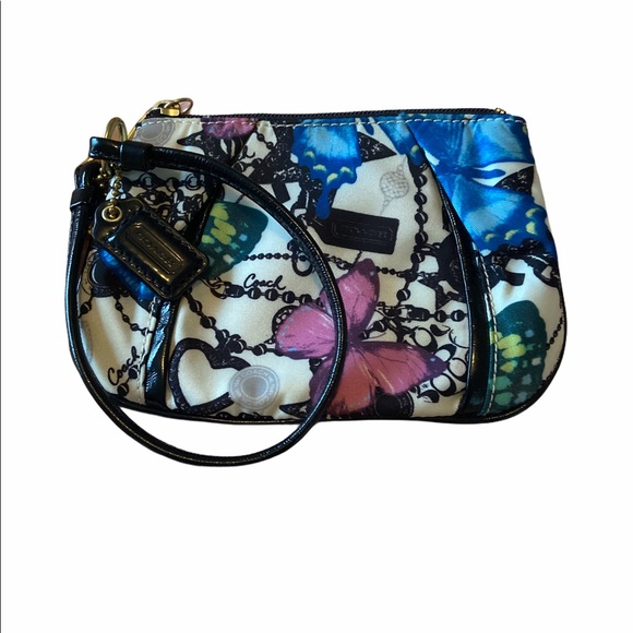 Coach small wristlet.